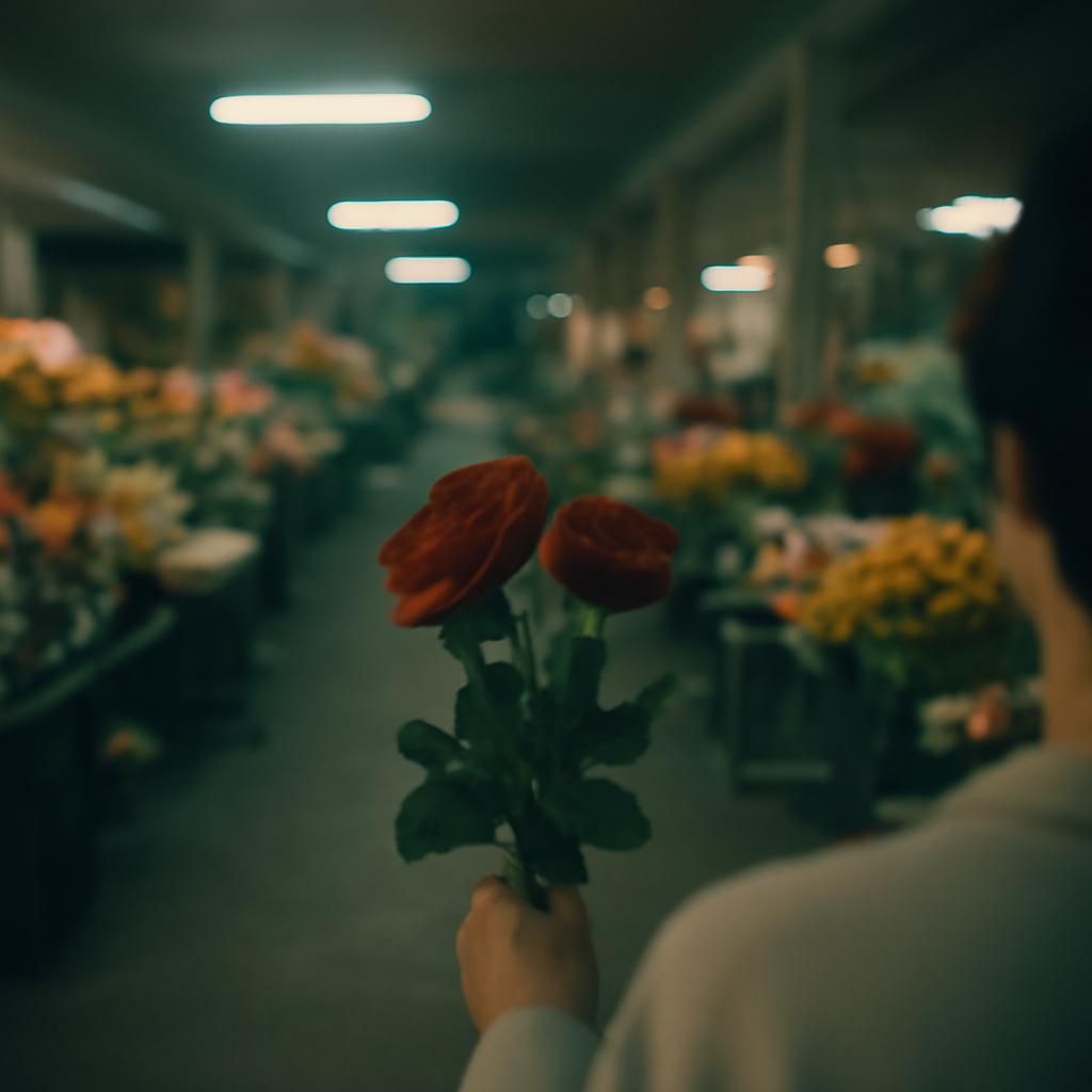galpão de flores